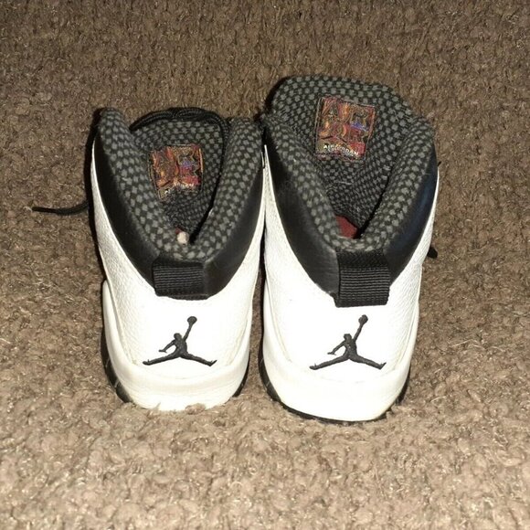 NIKE-AIR JORDAN-Retro X 10 Steel GS-Youth Size 5.5-Women's 7/7.5-Excellent - Picture 5 of 7